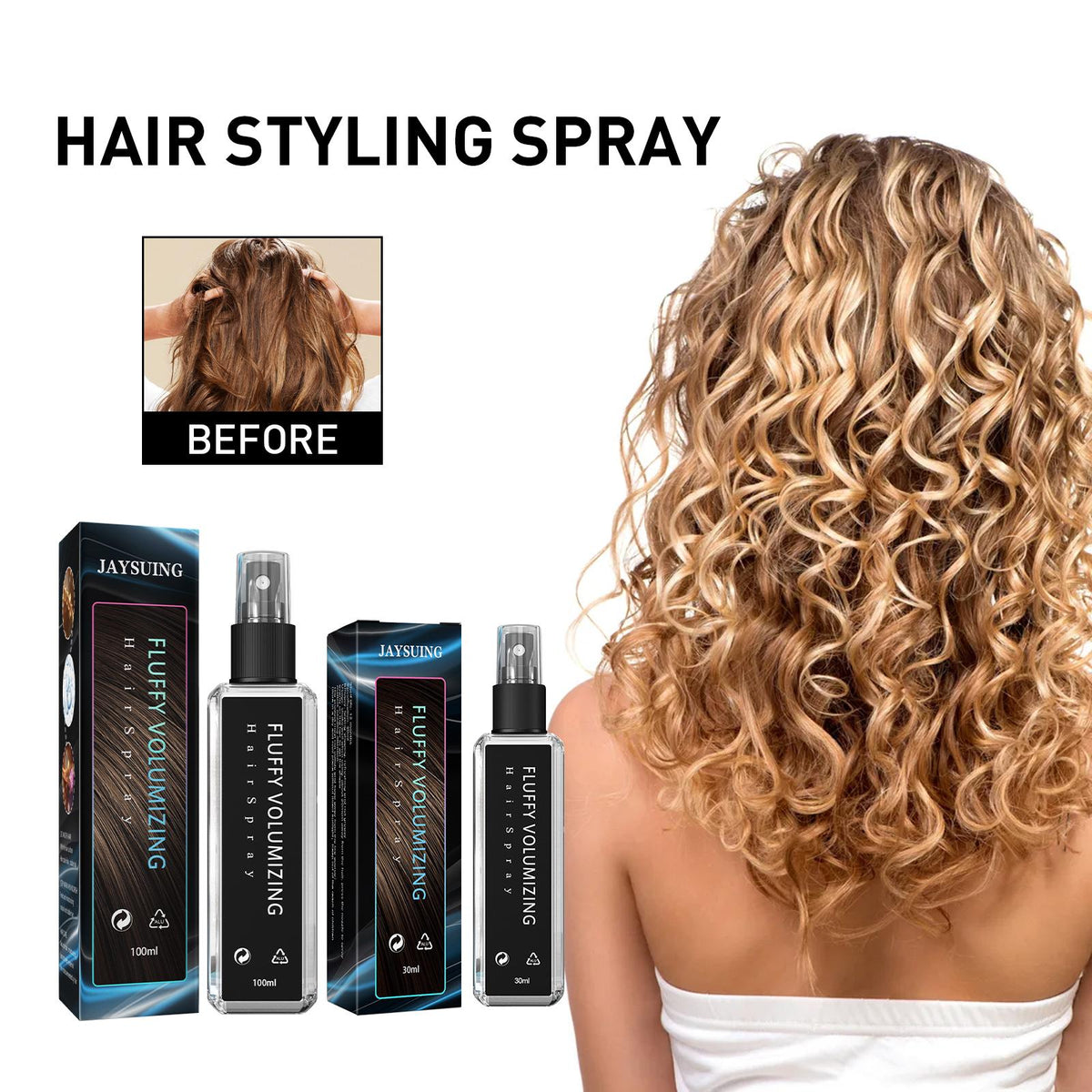 Volumizing Hair Setting Spray (100 ml)