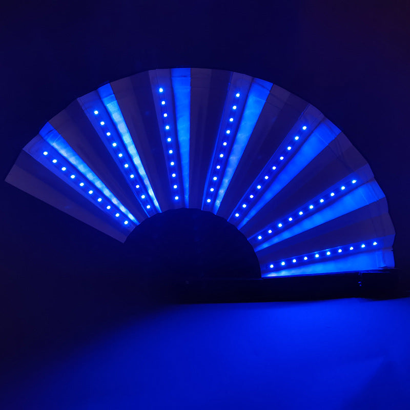 LED Light-Up Folding Hand Fan