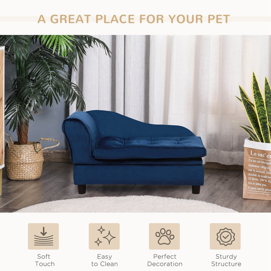 Small Dog Sofa Bed with Hidden Storage
