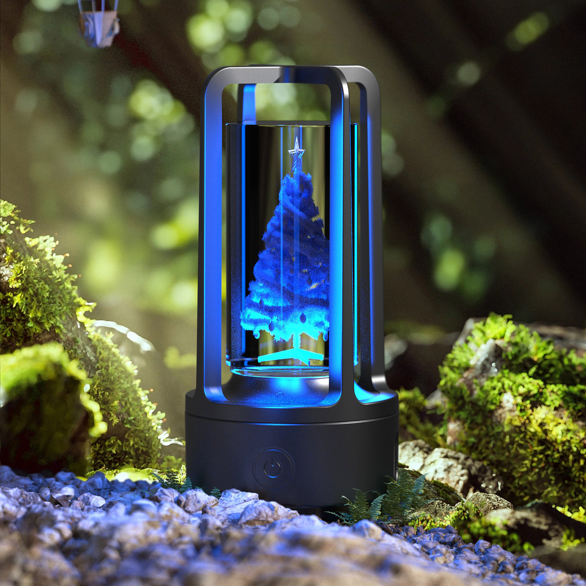 Acrylic Night Lamp & Bluetooth Speaker