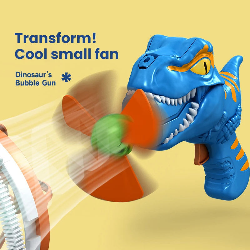 Dinosaur Bubble Fan Machine