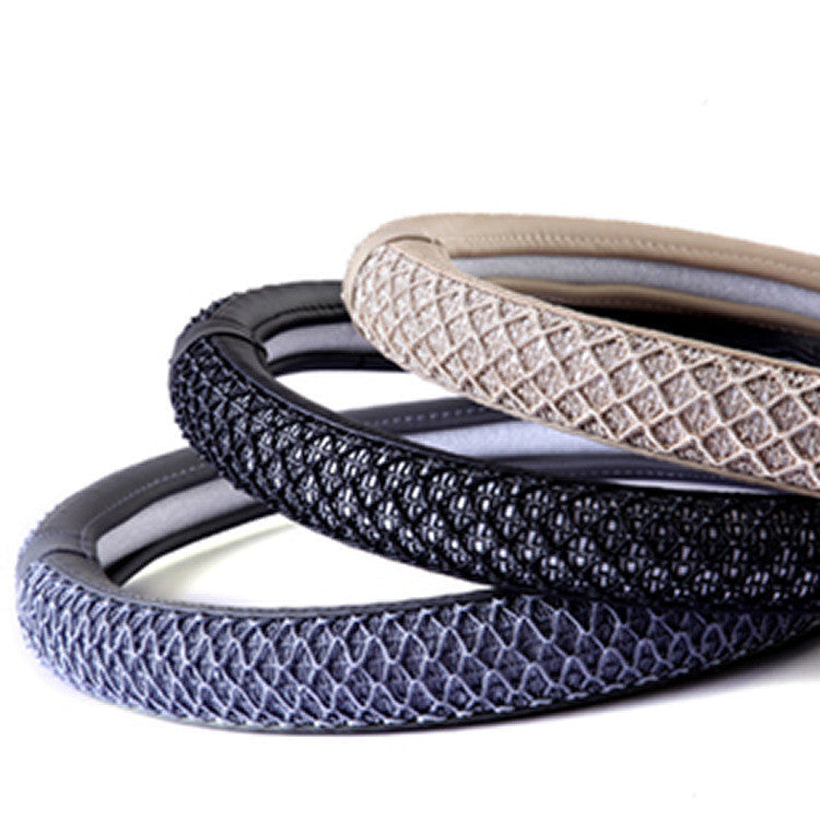 Breathable Ice-Silk Steering Wheel Cover