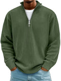 Men's Corduroy Quarter-Zip Pullover
