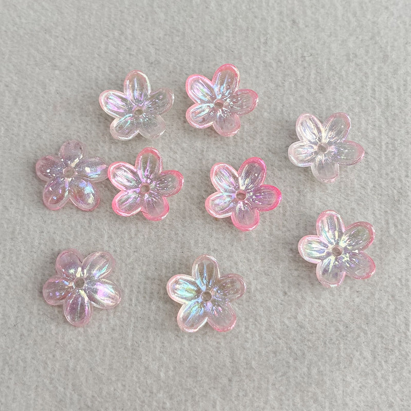 Glow-in-the-Dark Flower Beads