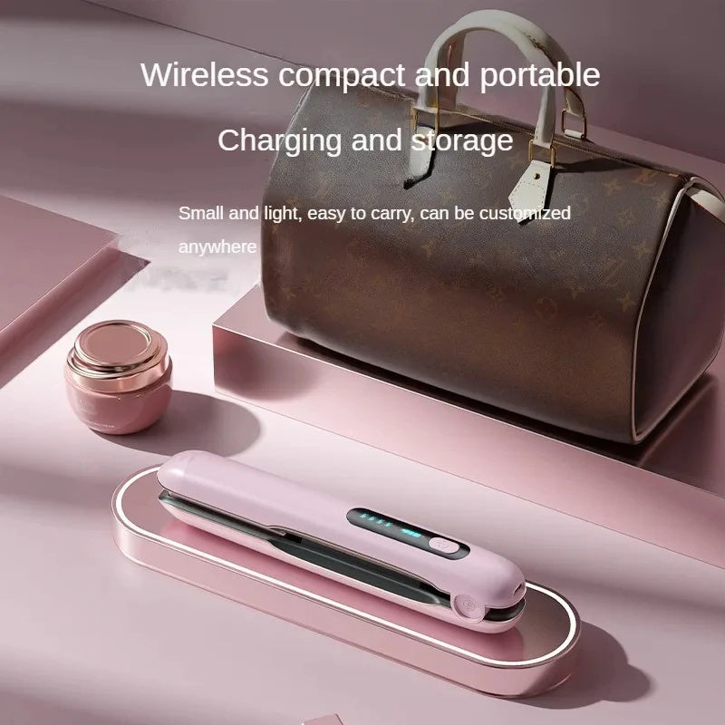Cordless 2-in-1 Mini Flat Iron & Curler