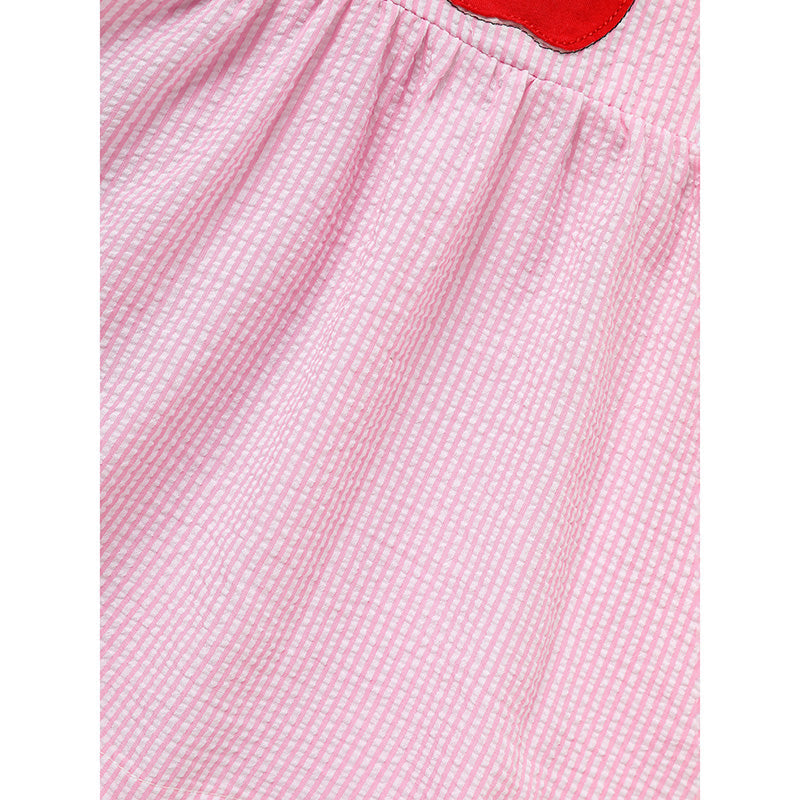 Girls' Ruffle Sleeve Top & Shorts Set