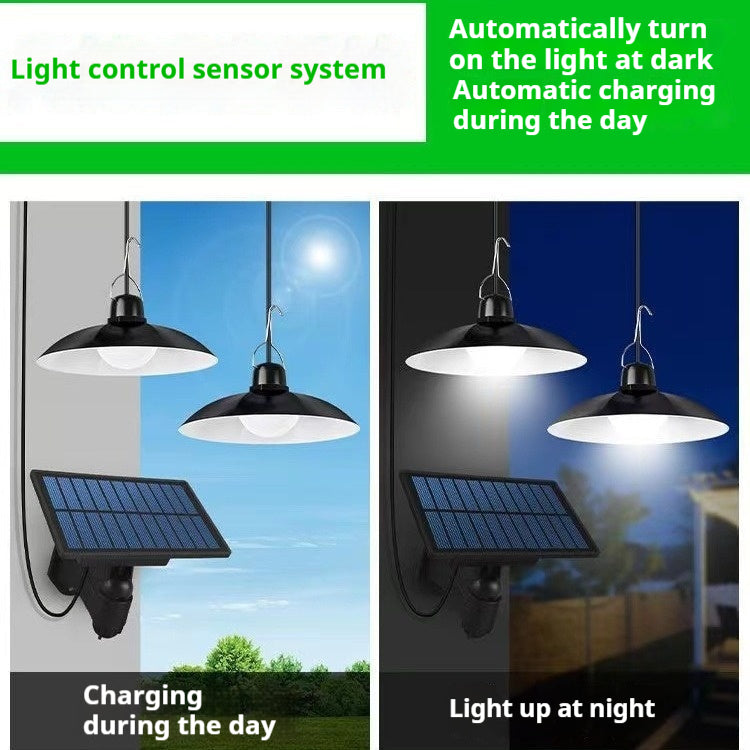 Split Solar Shed Light with Remote