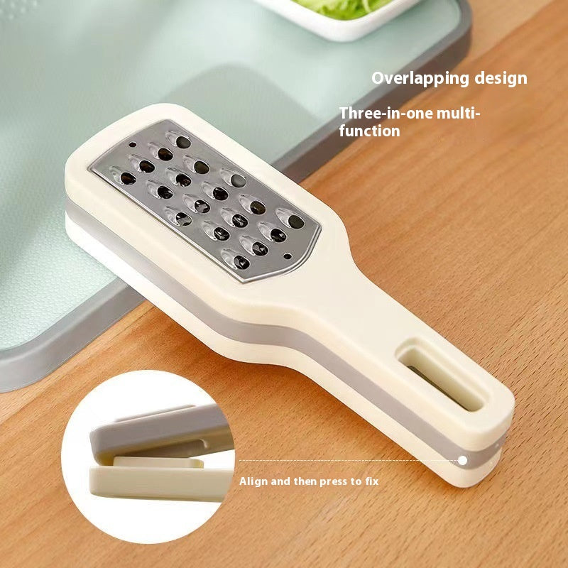 3-in-1 Handheld Grater