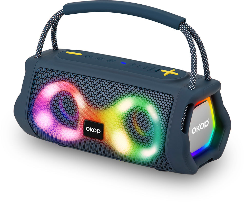 RGB Portable Party Speaker with Handle