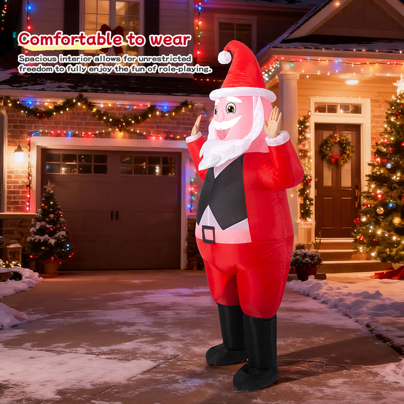Inflatable Santa Costume