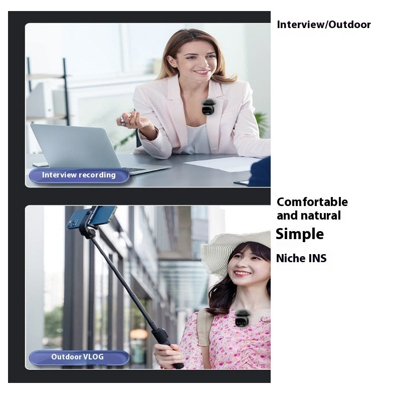 Bluetooth Karaoke Microphone with Reverb
