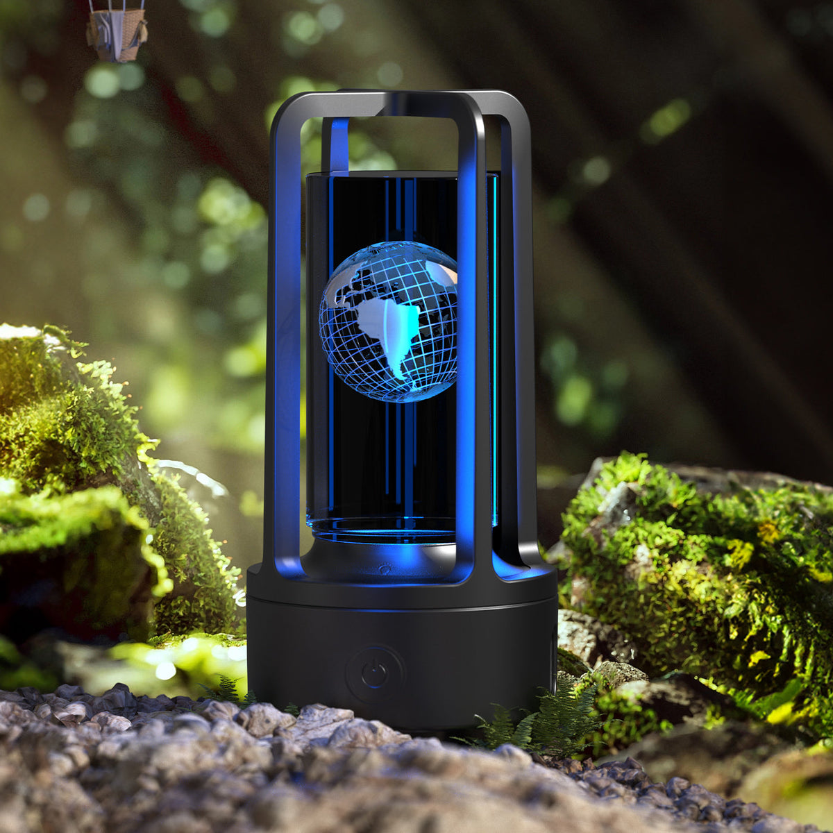 Acrylic Night Lamp & Bluetooth Speaker