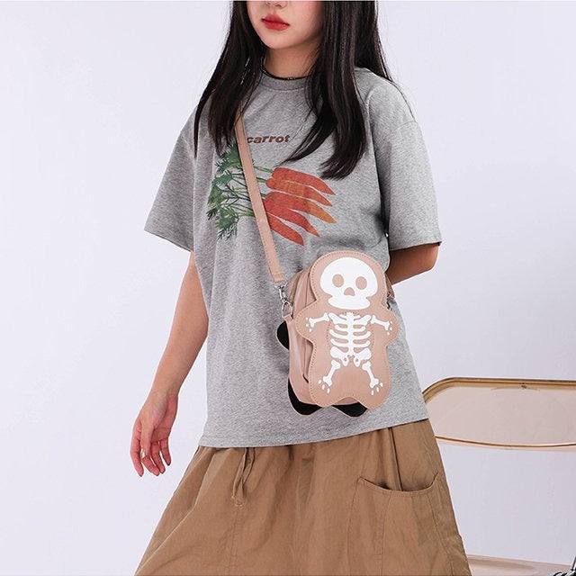 Cute Skull Crossbody Phone Bag