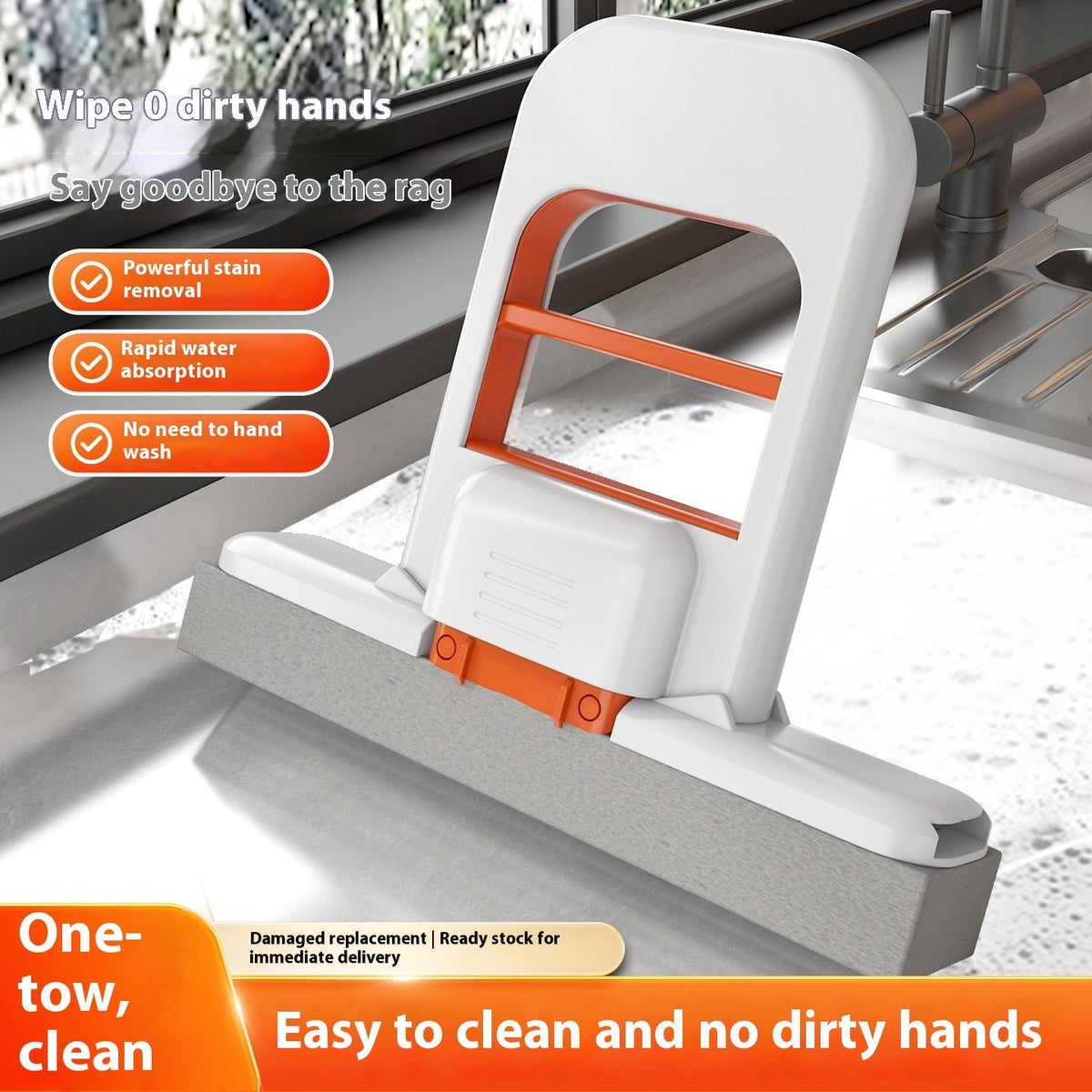 Mini Foldable Sponge Mop