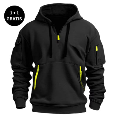 Oversized Drop-Shoulder Hoodie