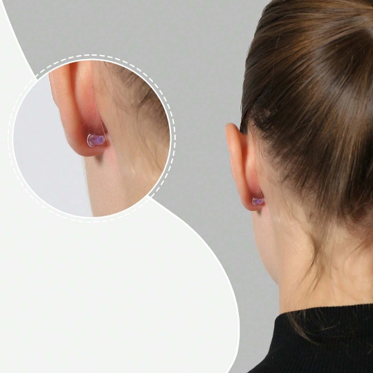 Clear Silicone Earring Backs (Box)