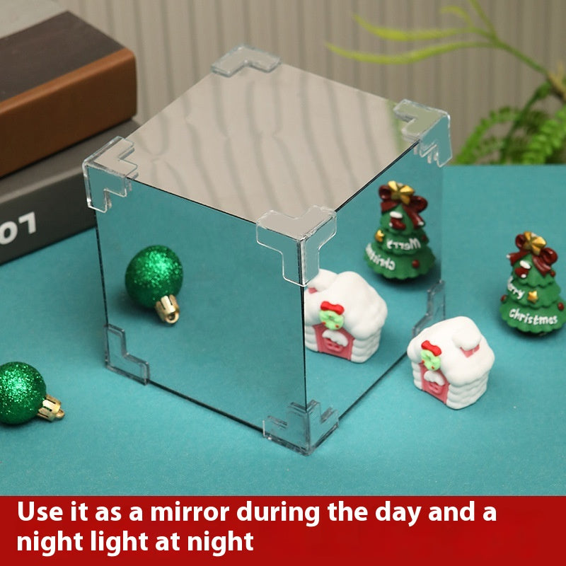 DIY Christmas Mirror Cube Lamp Kit