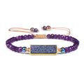 Natural Stone Woven Bracelet