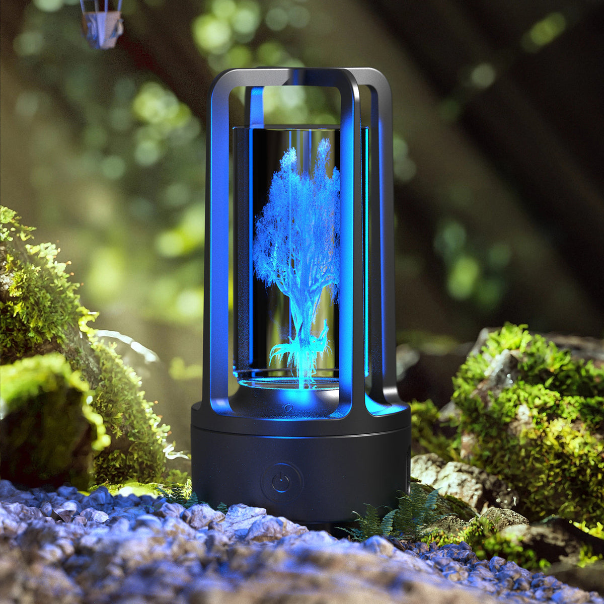 Acrylic Night Lamp & Bluetooth Speaker