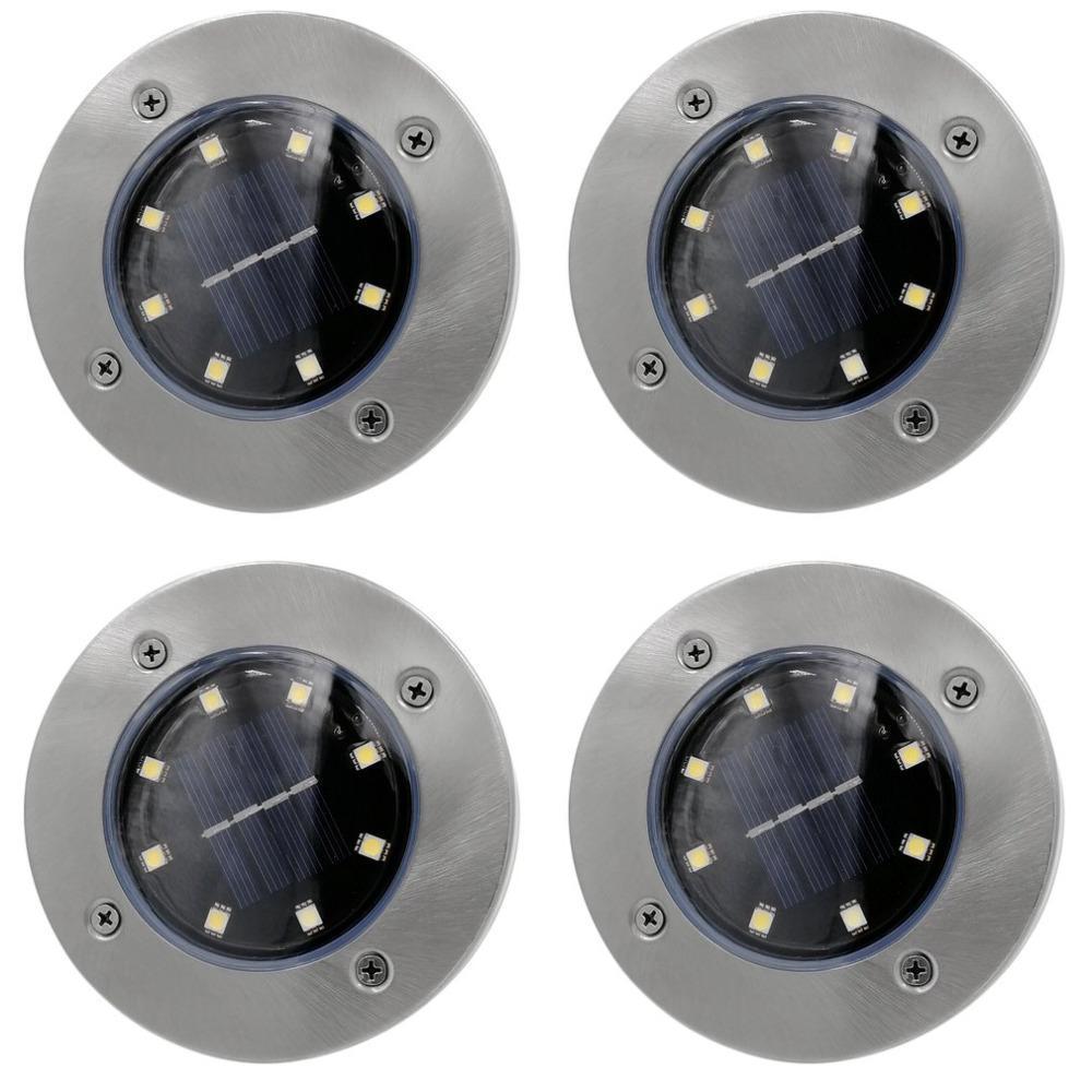 Stainless Steel Solar Path Lights