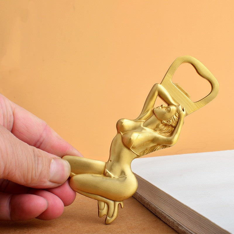 Brass Figure Bottle Opener