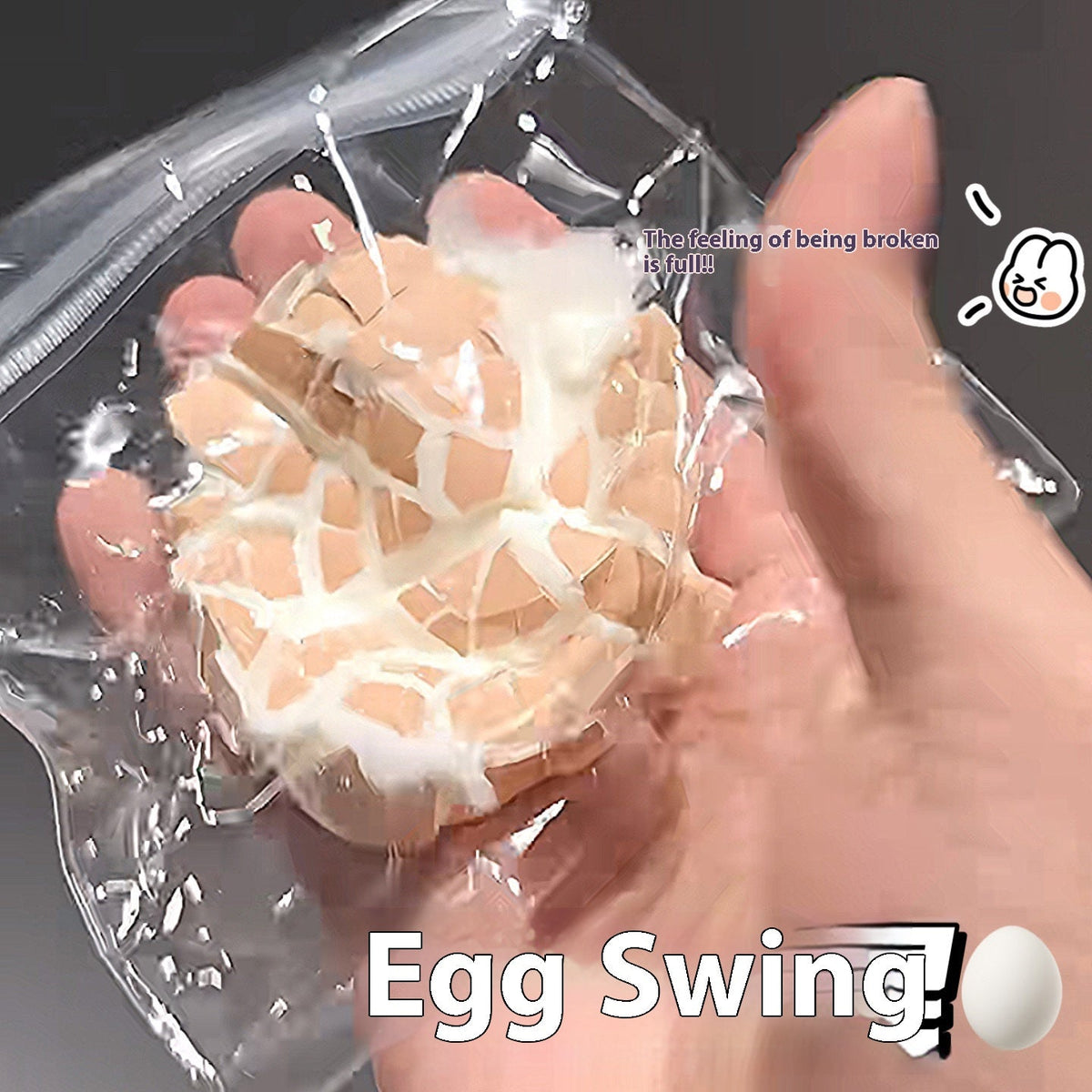Squishy Egg Stress Toy