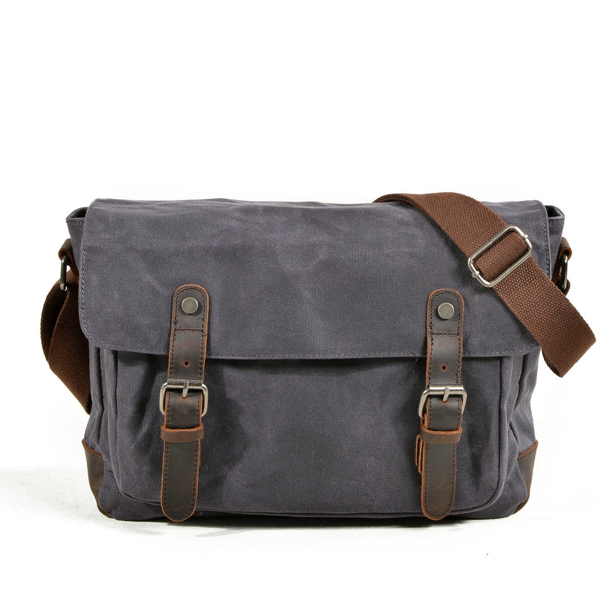 Washed Canvas Shoulder Bag