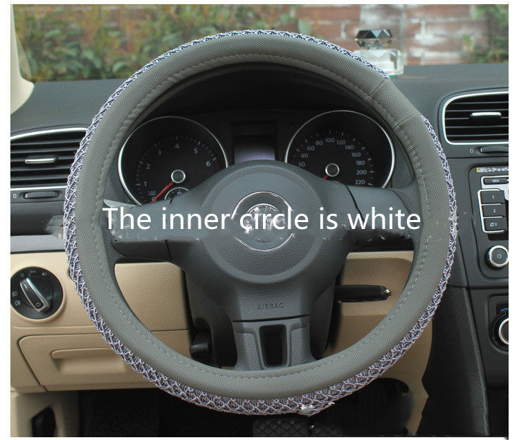 Breathable Ice-Silk Steering Wheel Cover