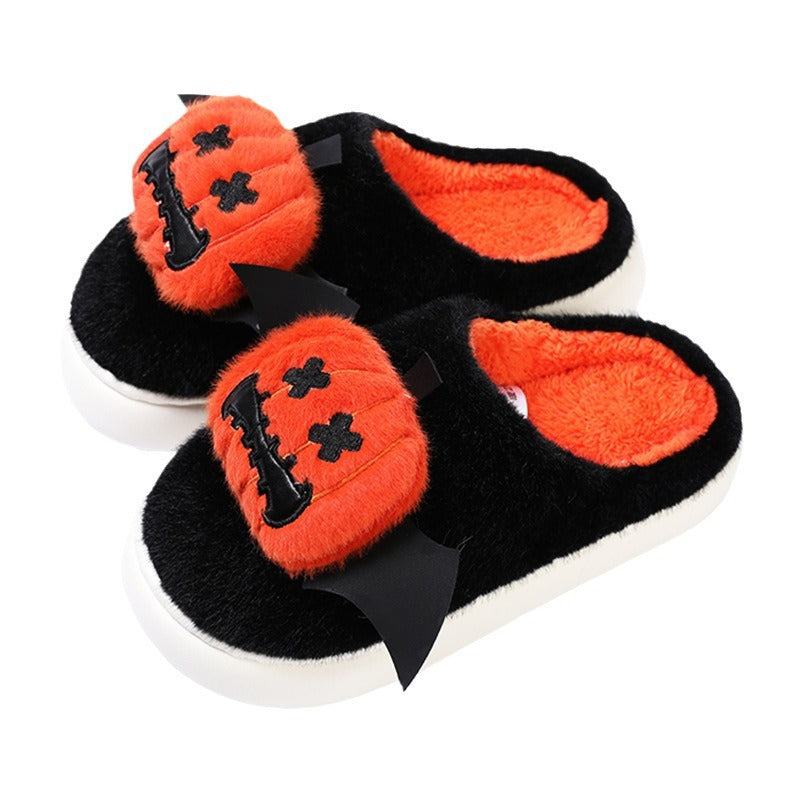 Winged Pumpkin Slippers