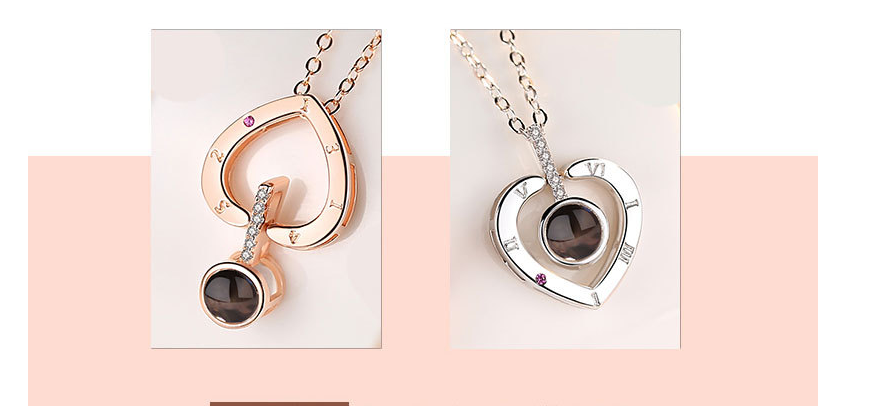 "I Love You" in 100 Languages Necklace