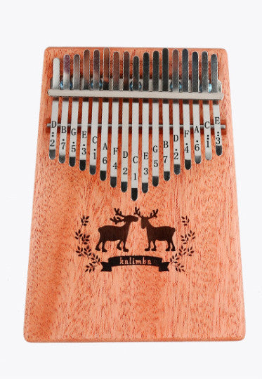 Mahogany Kalimba Thumb Piano