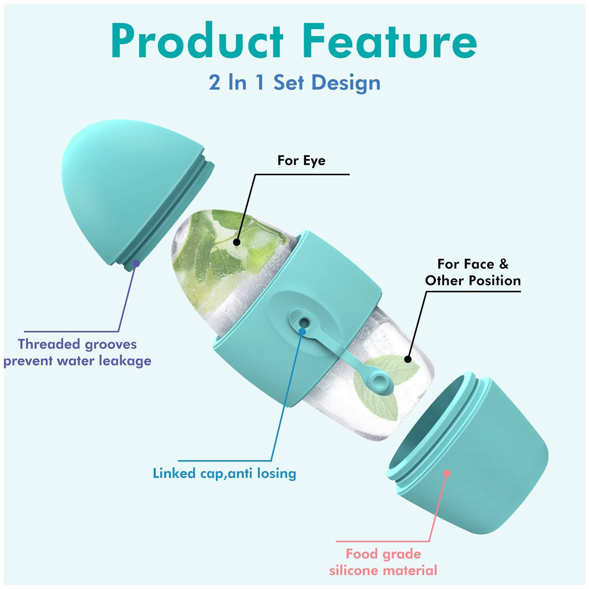Silicone Ice Face Roller Mold