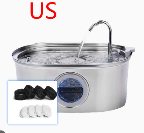 Stainless Steel Pet Water Fountain