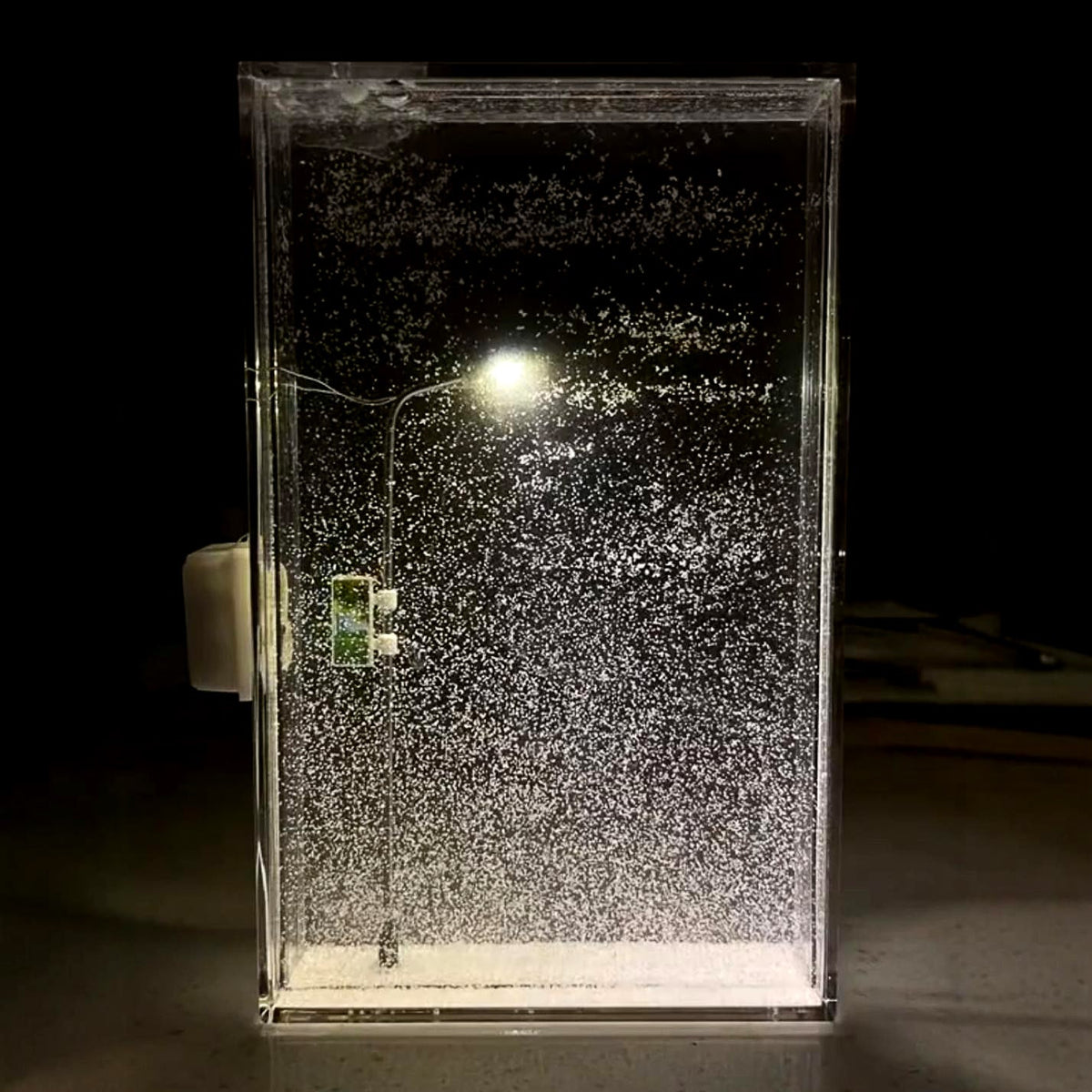 DIY Snowy Village Night Light