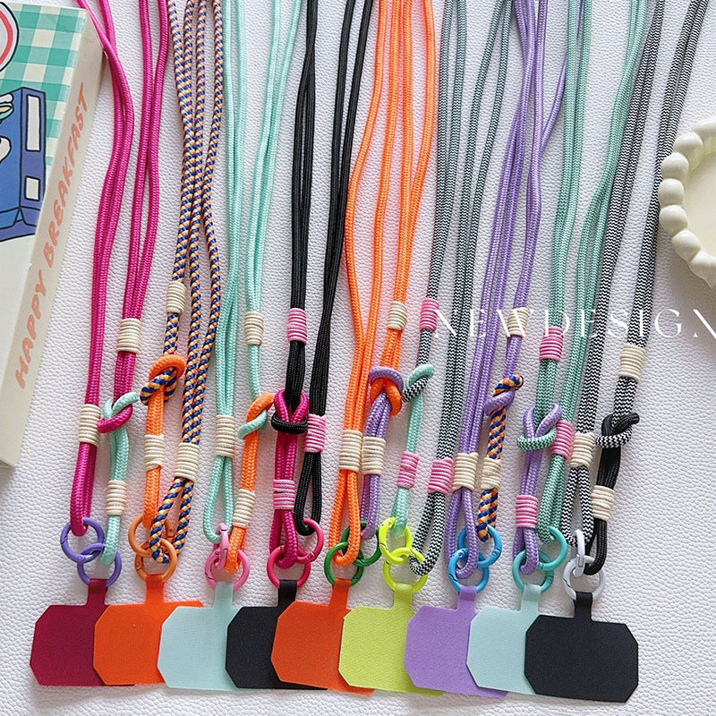 Colorful Beaded Phone Lanyard