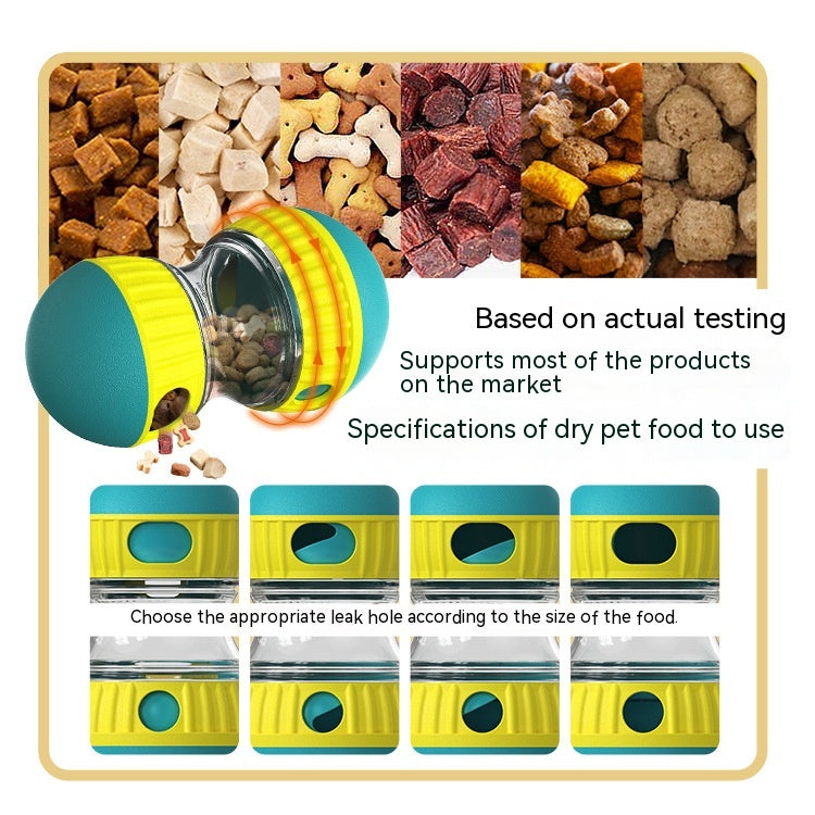 Treat-Dispensing Tumbler Dog Toy