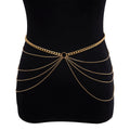 Geometric Metal Waist Chain