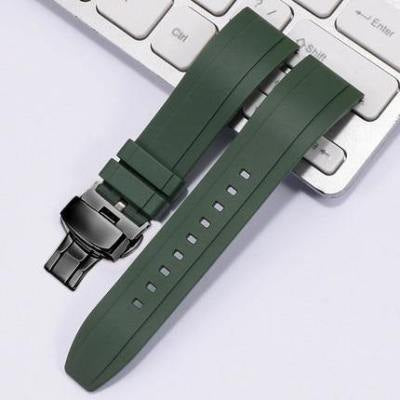 Quick-Release Rubber Watch Strap