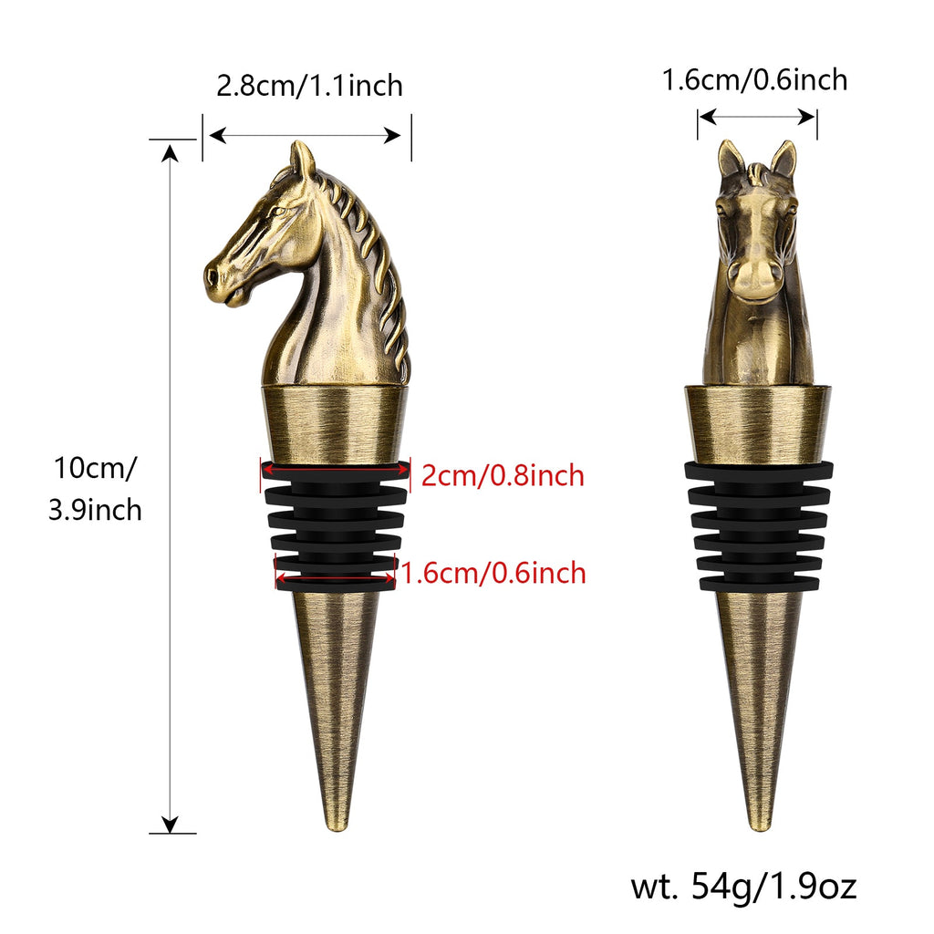 Horse Head Wine Stopper