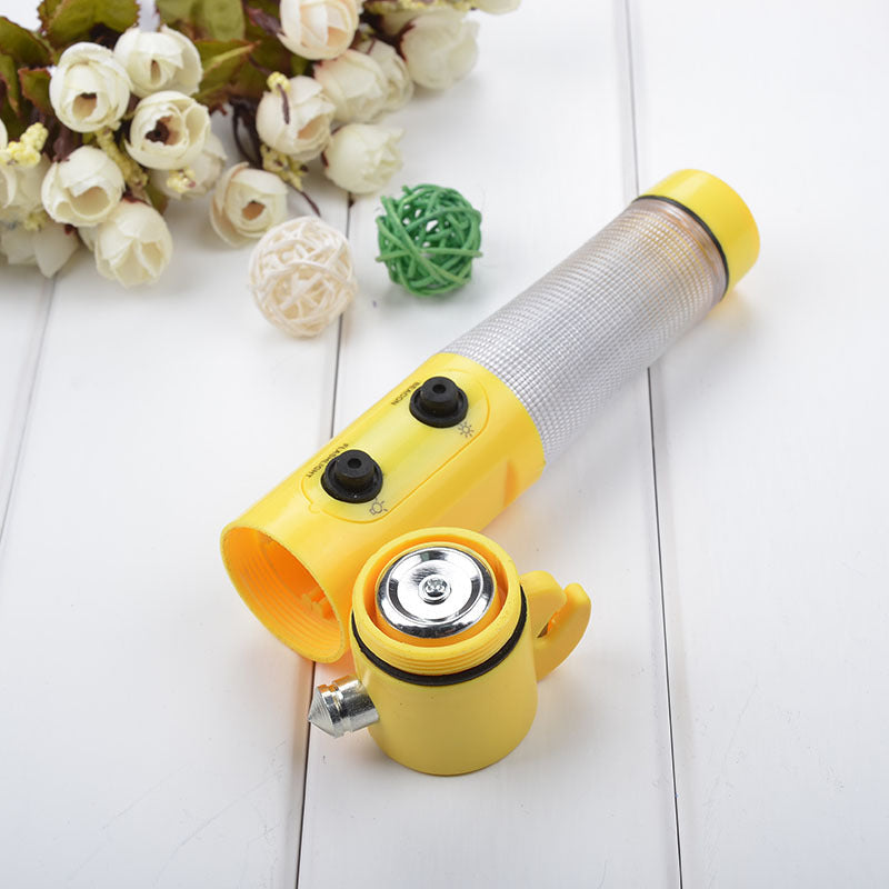 4-in-1 Car Emergency Flashlight & Escape Tool