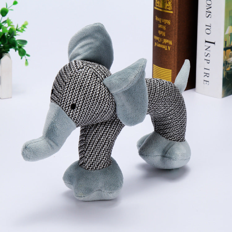 Squeaky Plush Animal Dog Toys