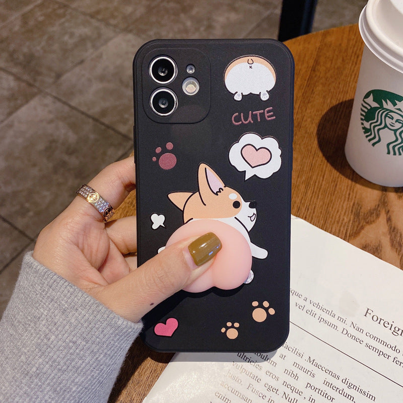 Squeezable Cartoon Silicone Case