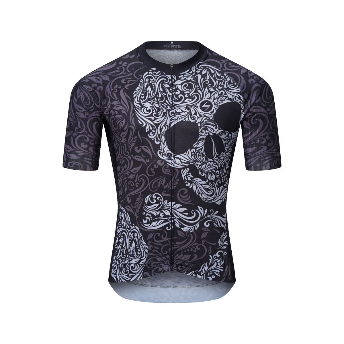 Printed Short-Sleeve Cycling Jersey