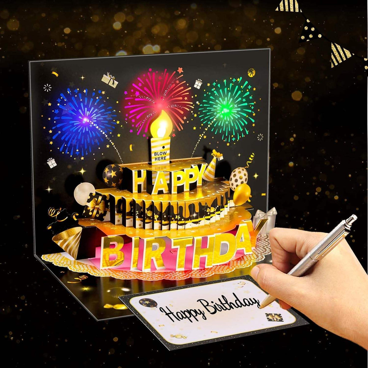Light-Up Musical Birthday Card