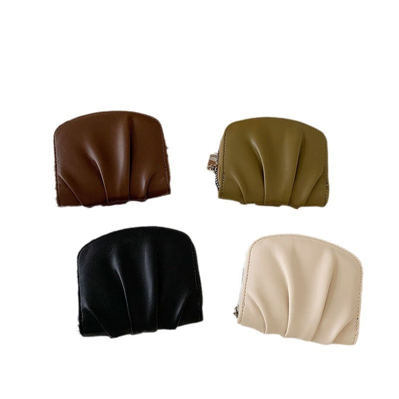 Women's Ruffle Compact Wallet