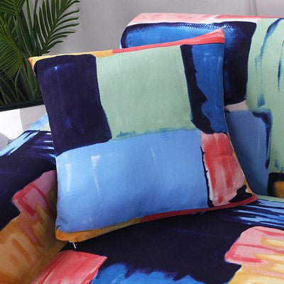 Printed Stretch Sofa Slipcover