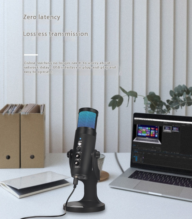 RGB USB Condenser Microphone