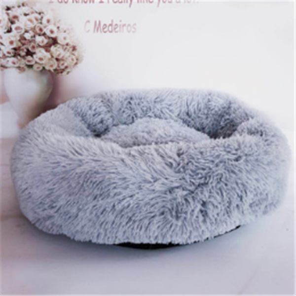 Plush Donut Pet Bed