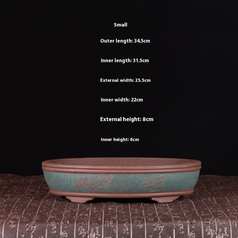 Rockery Clay Planter