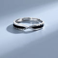Hourglass Open Ring